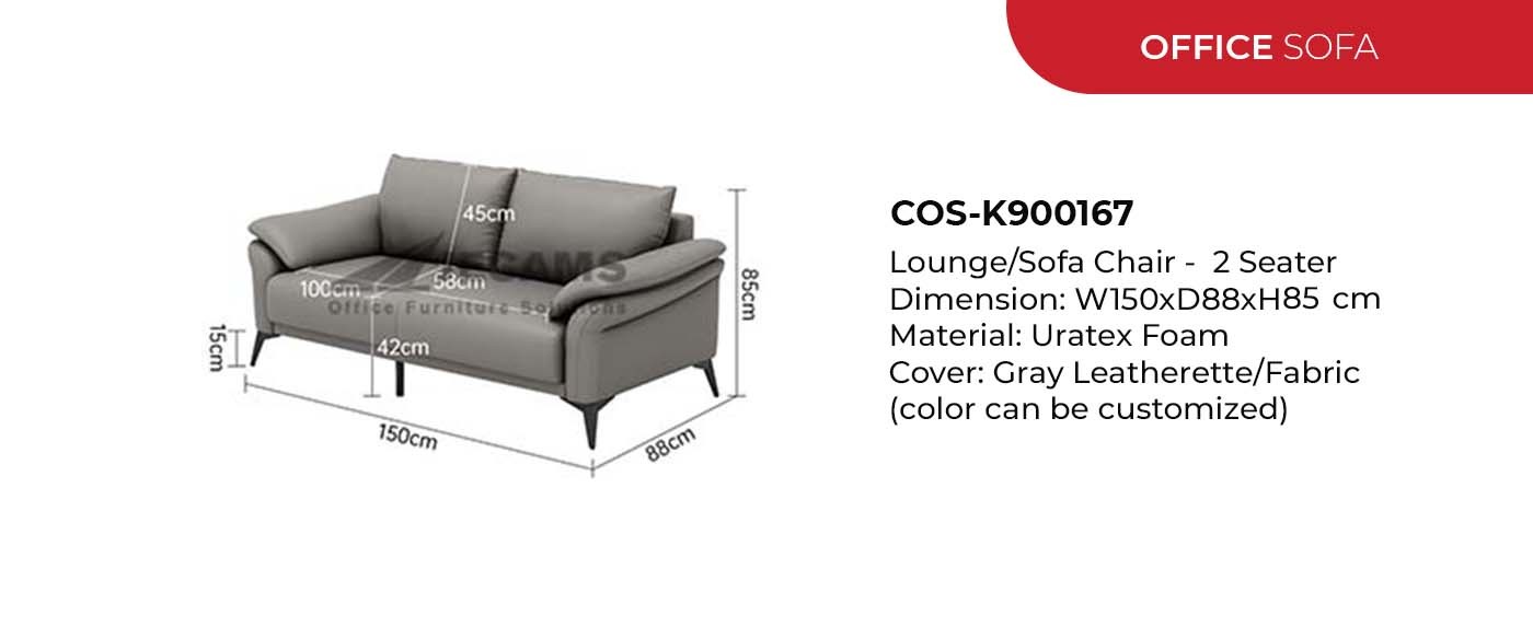 minimalist office sofa