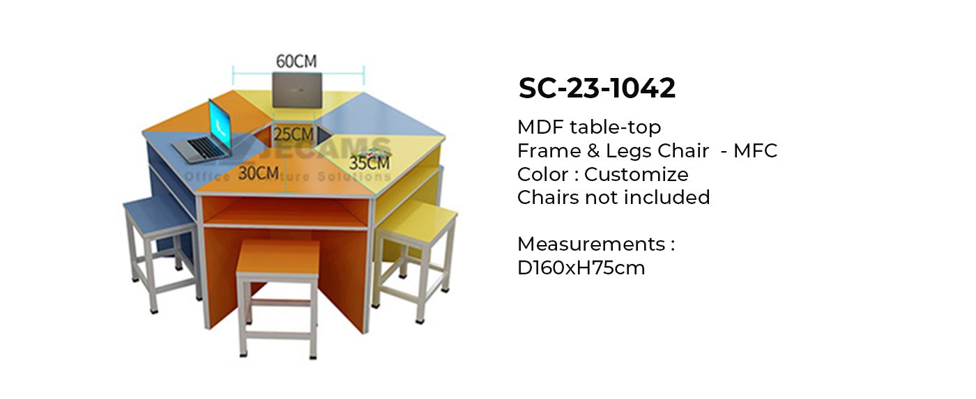 modern school desk