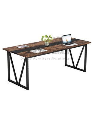 small rectangular conference table