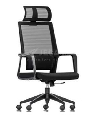 Highback Mesh Office Chair With Headrest