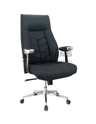 Chrome Base Office Chair