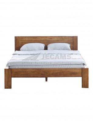 Solid Mahogany Wooden Bed Frame Hbm, Mahogany Bed Frame