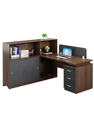 Classic Office Table with Divider