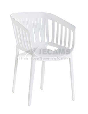 Reception Plastic Chair White