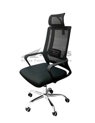 Cushioned Mesh Chair