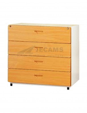 four drawer steel filing cabinet JWD-74-4 1 1