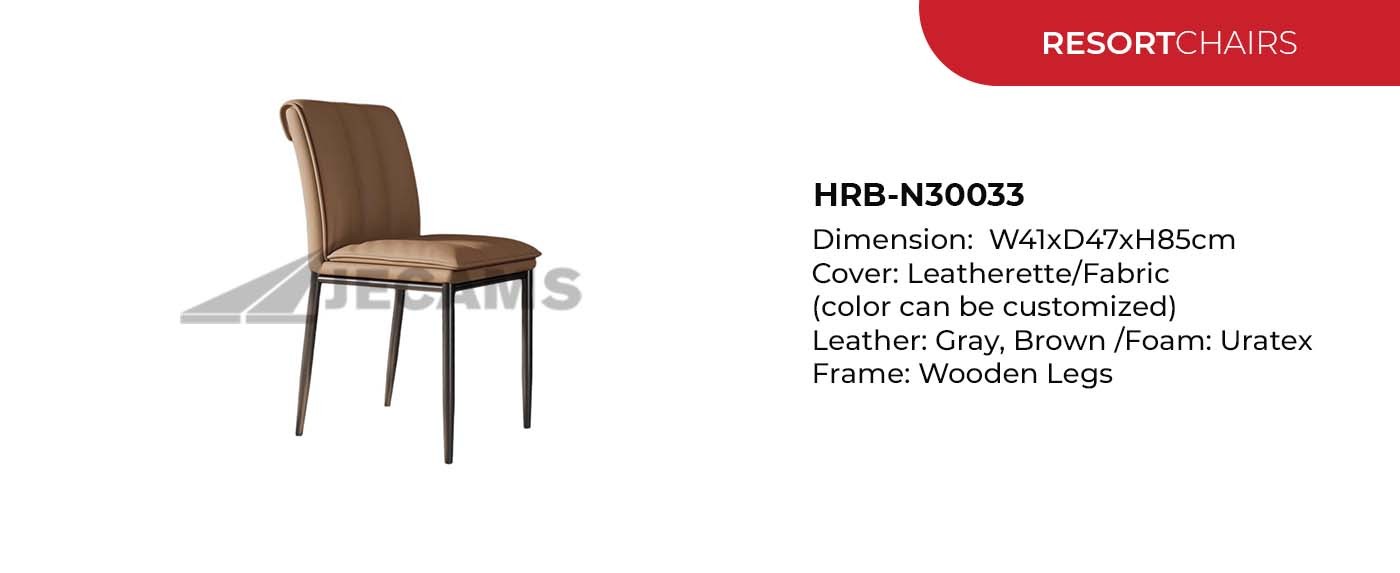 wooden legs resort chair