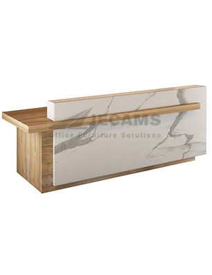 modern office reception table