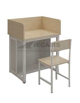 Single School Desk and Chair