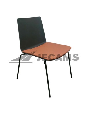 Wood board visitors chair