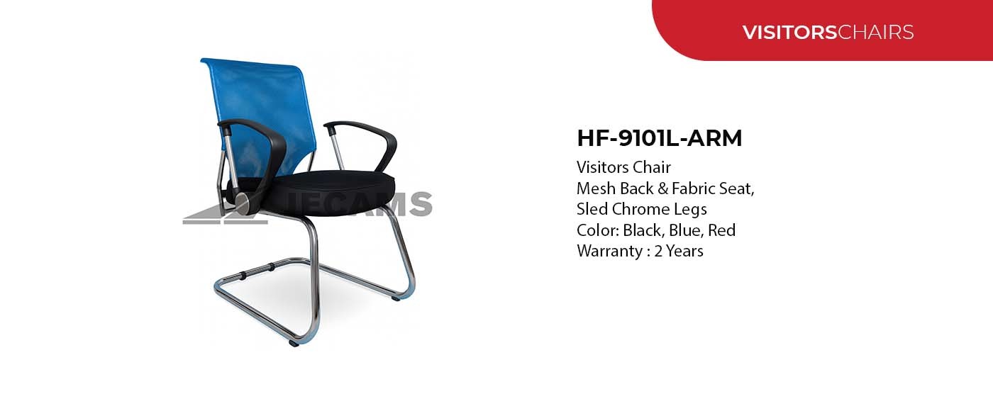 fabric seat visitors chair