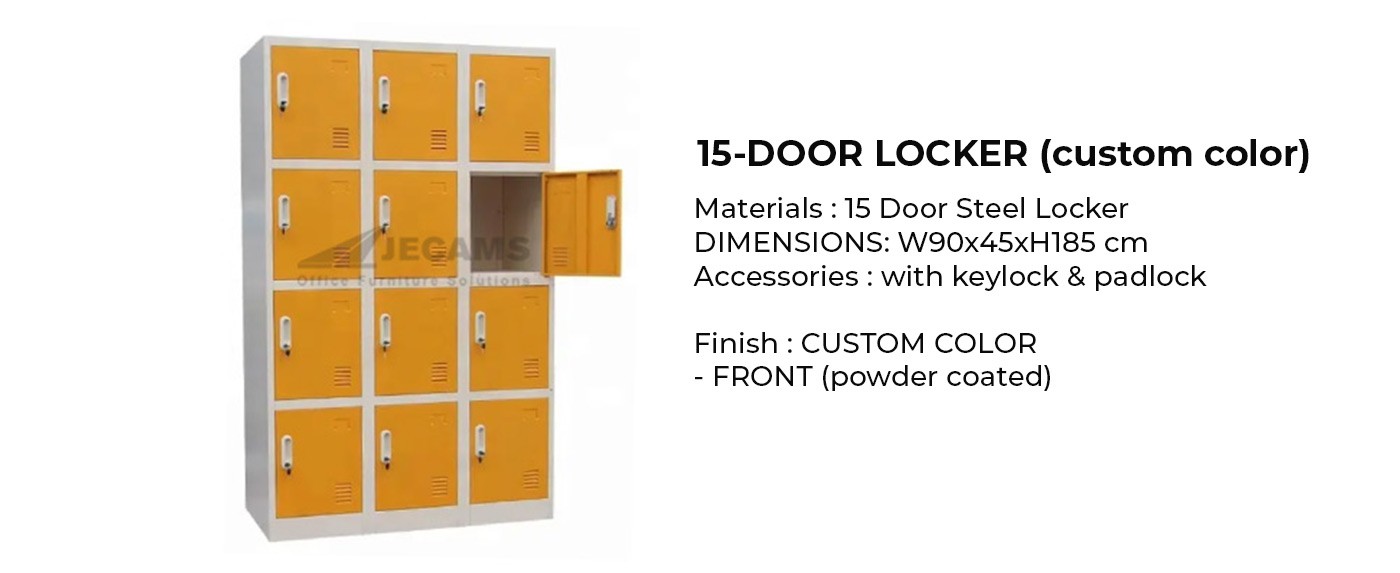 15 door locker