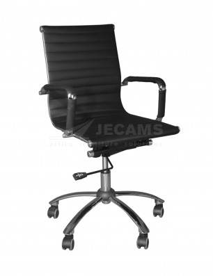 mid back leather office chair RS 702