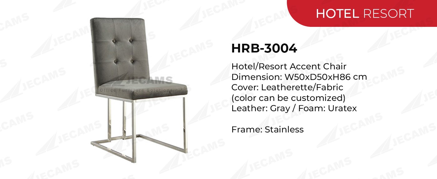 gray accent chair hrb3004