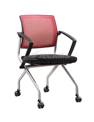 folding office chair with wheels