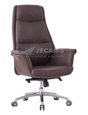 genuine leather high back chair