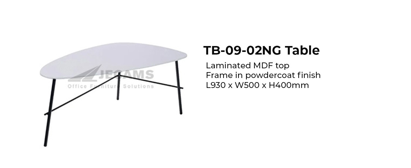 white center table