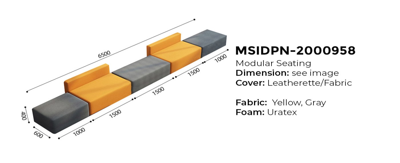 Foam Modular Seating