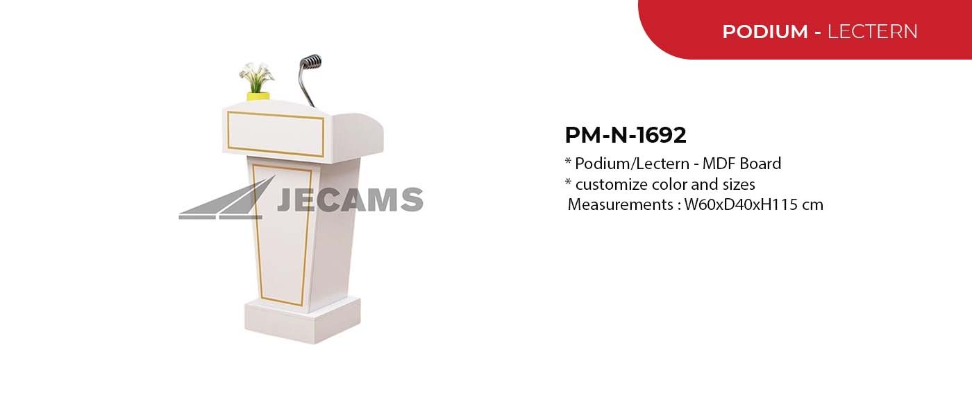 podium for presentations