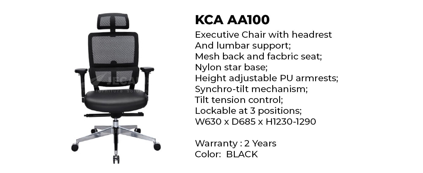 Executive Mesh Chair With  Headrest