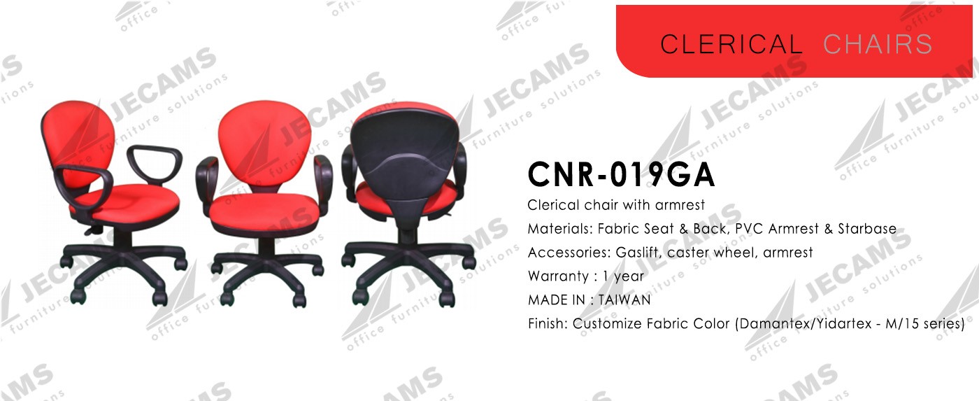 Custom Color Clerical Chair