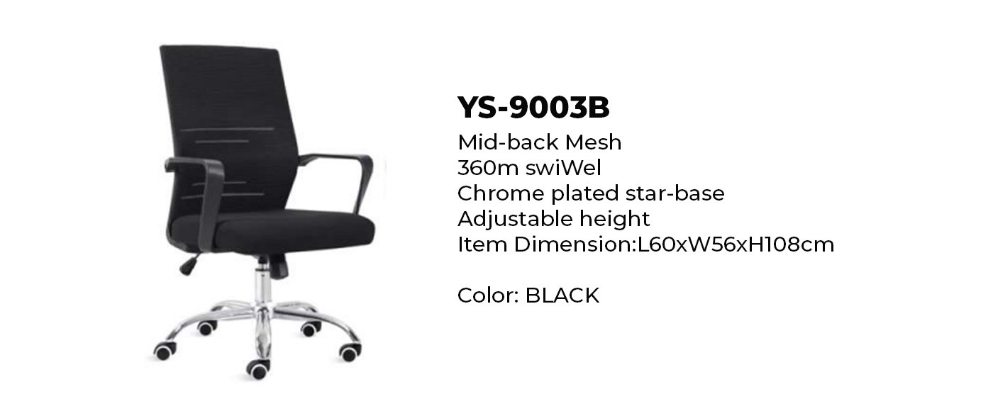 Mic Back Mesh Chair