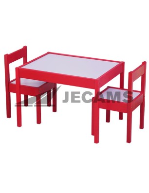 Affordable school desk with metal frame
