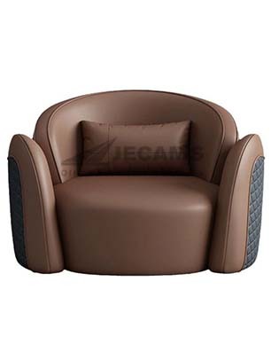 Single Leatherette Lounge Chair