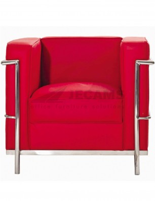 office sofa Le Corbusier 1-Seater RED