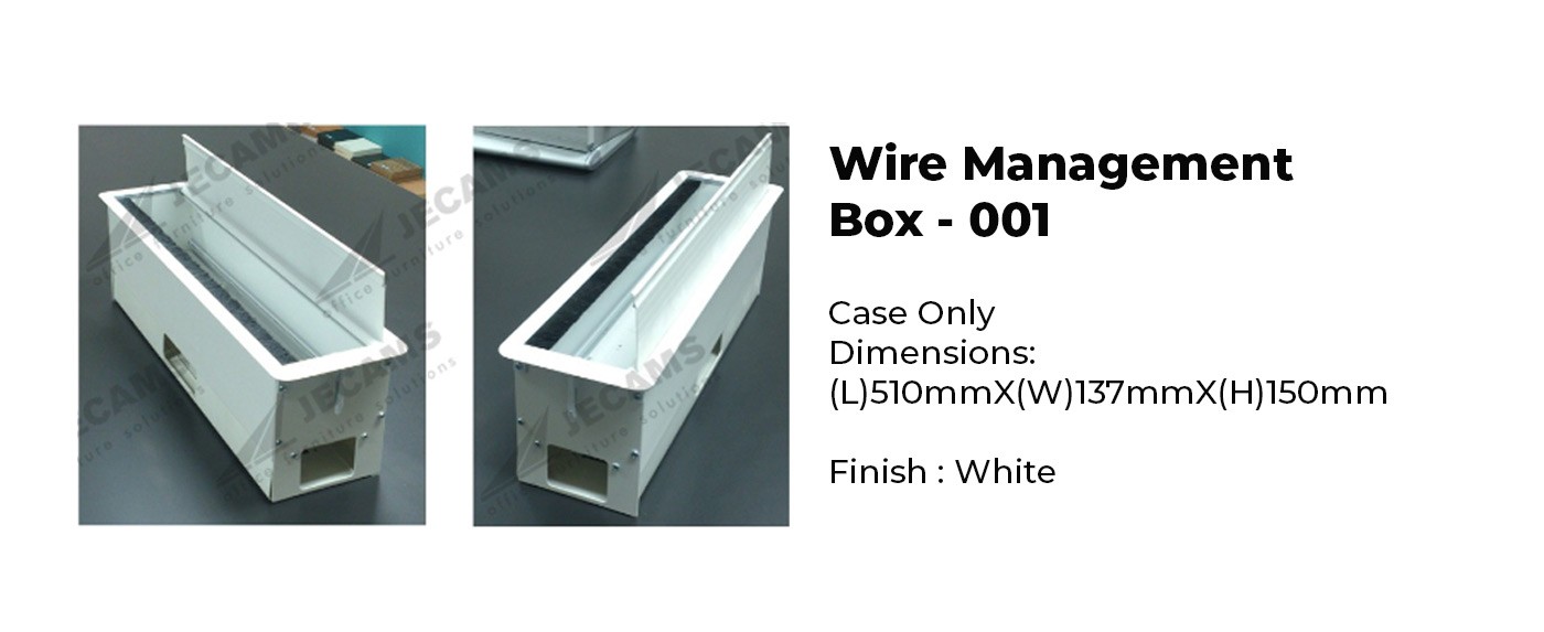 ergonomic office accessories wire management box
