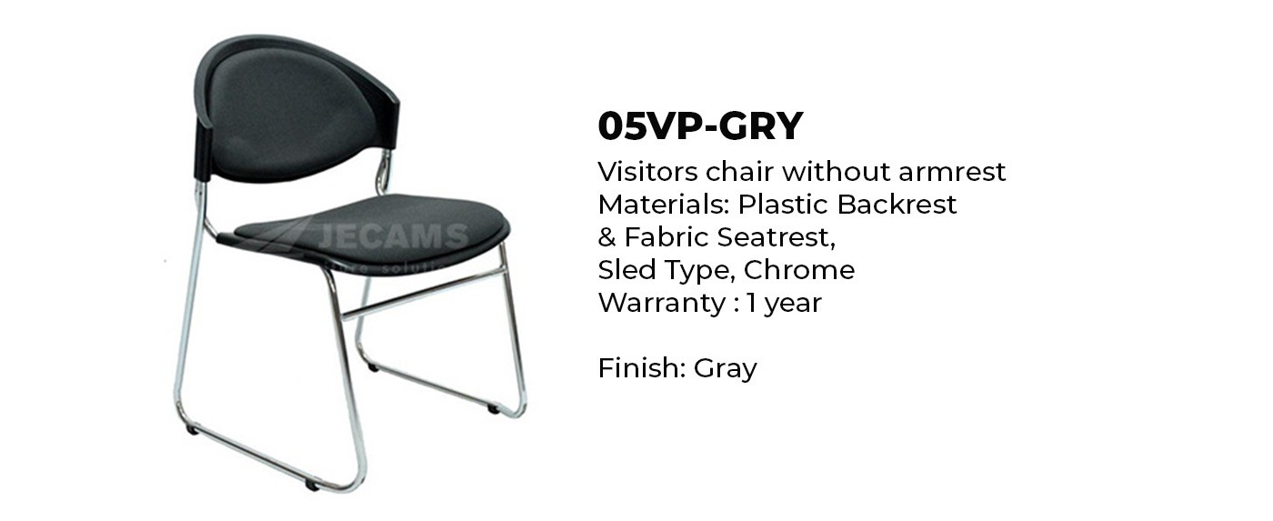 comfortable gray office chair