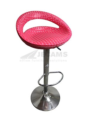 red bar stool