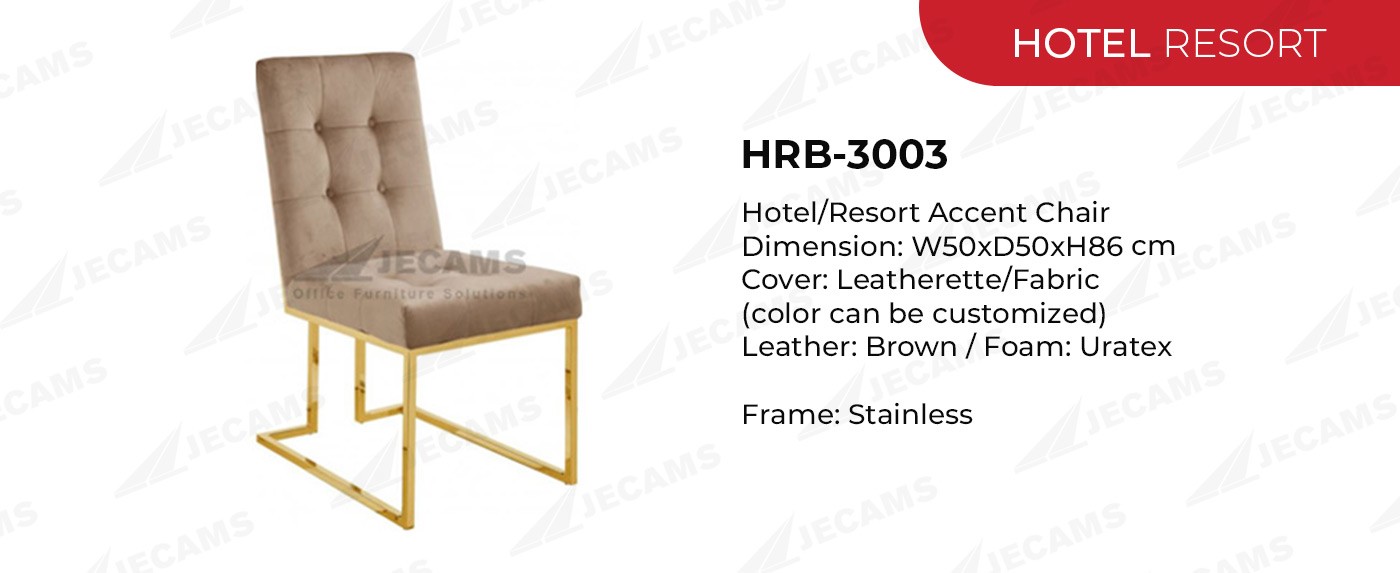 accent chair brown hrb3003