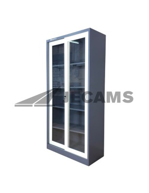 Full Glass Metal Cabinet