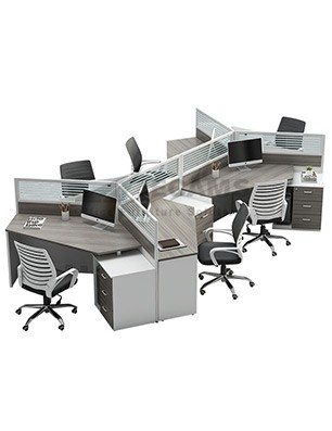 Low Partition Office Cubicle