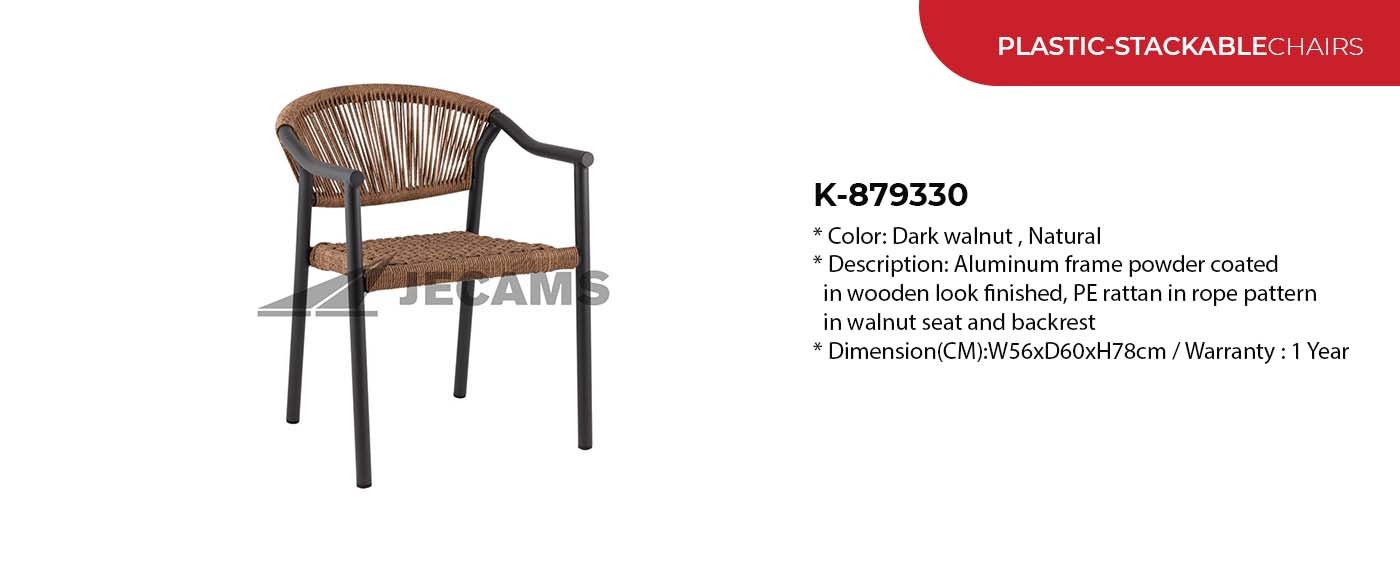 wooden design stackable chair_ Jecams