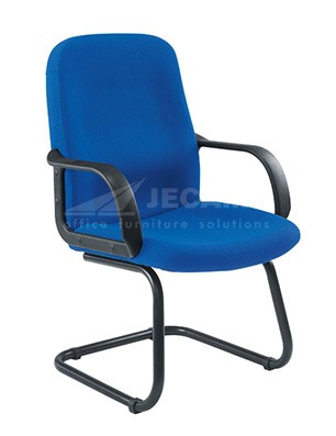 Elegant Blue Visitor Chair