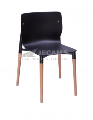 wood legs stackable chairs