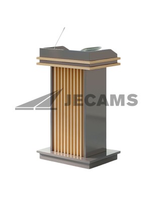 Podium showcasing a clean and sturdy look