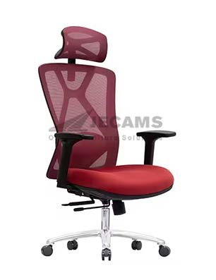 Red High Quality Mesh Chair