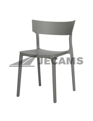 Sturdy plastic stackable chair