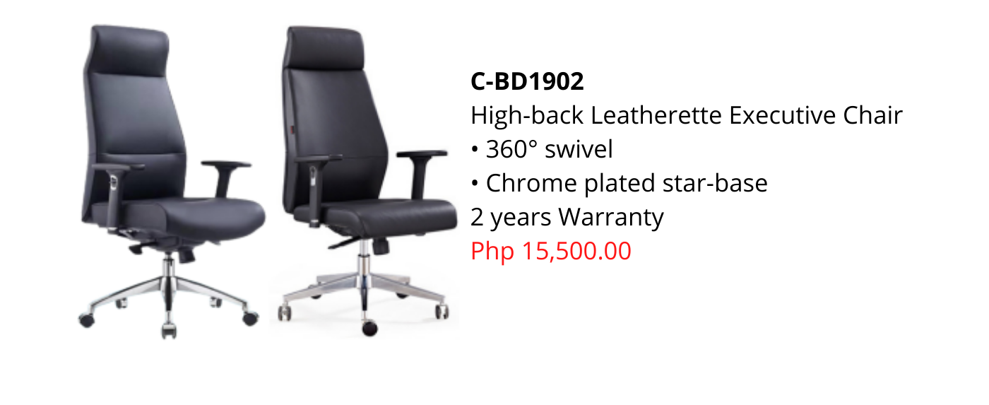 highback executive chair with armrest price