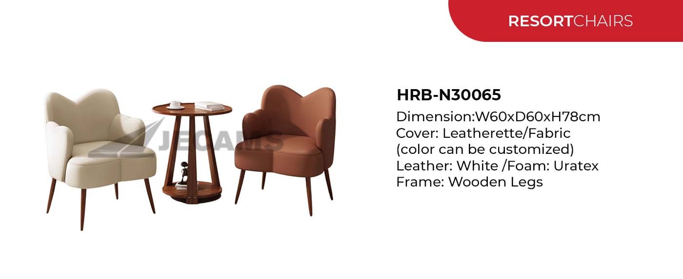 leatherette hotel chair