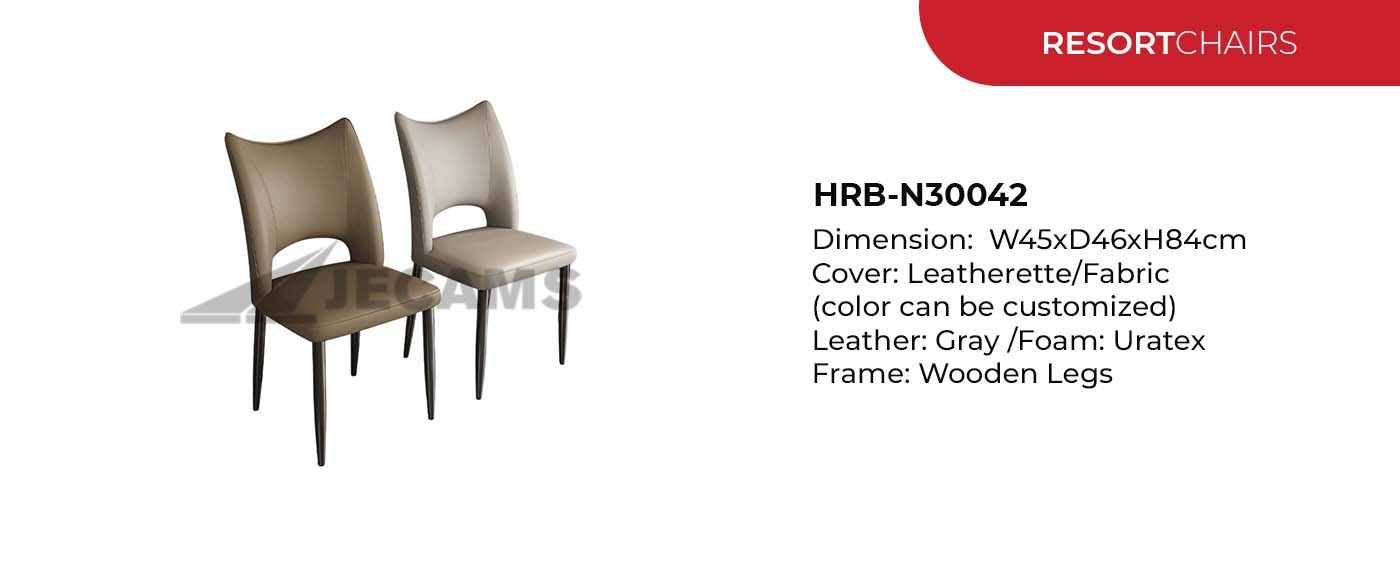 hotel chair gray color