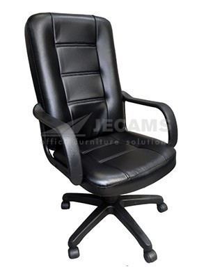 high back leather chair