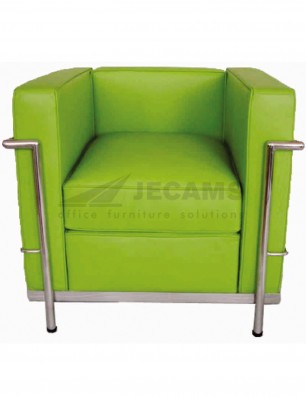 office sofa Le Corbusier 1-Seater GREEN