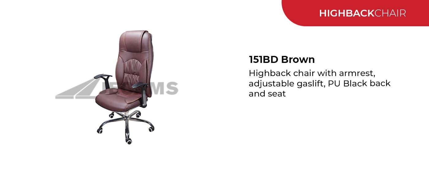 classic design high back chair