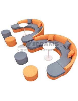 Curved Office Sofa