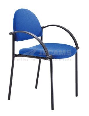Blue Fabric Office Chair