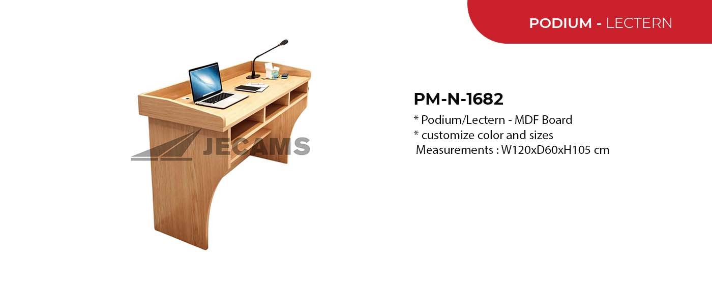 stylish and durable podium/lectern